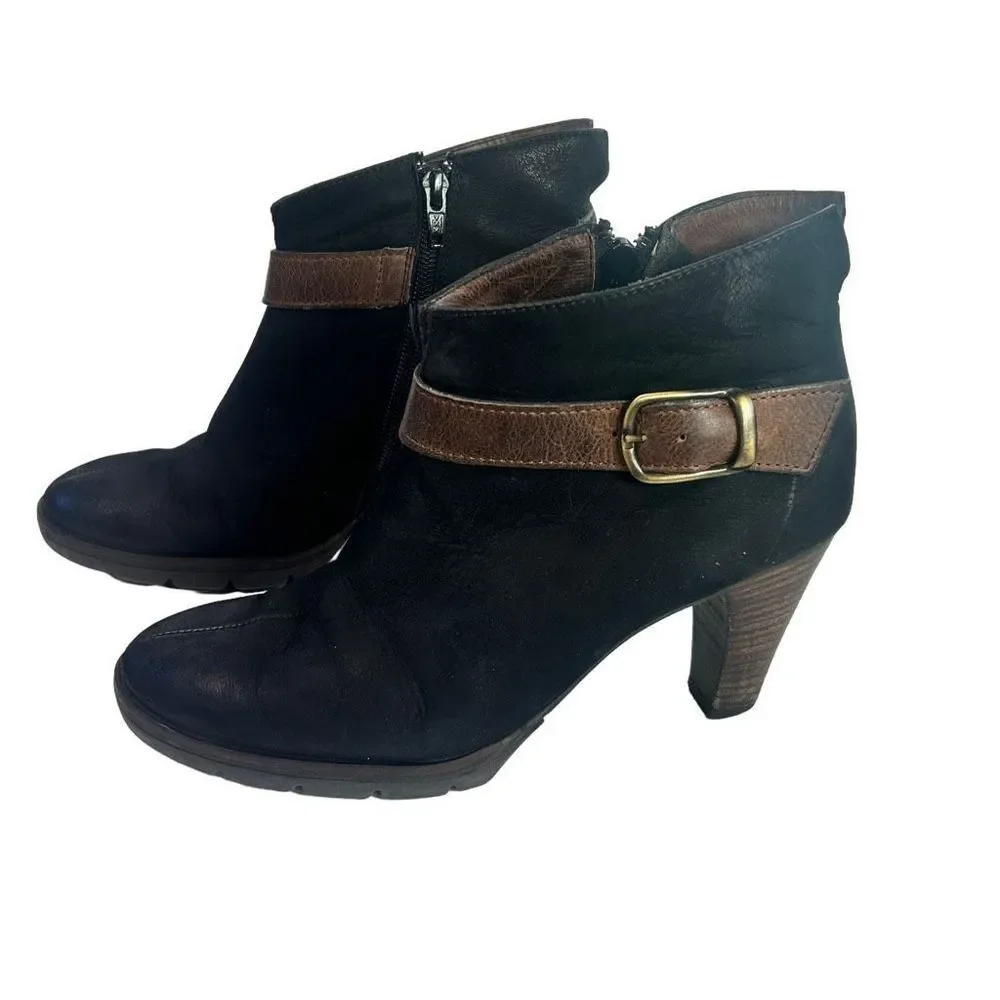 Paul Green leather booties